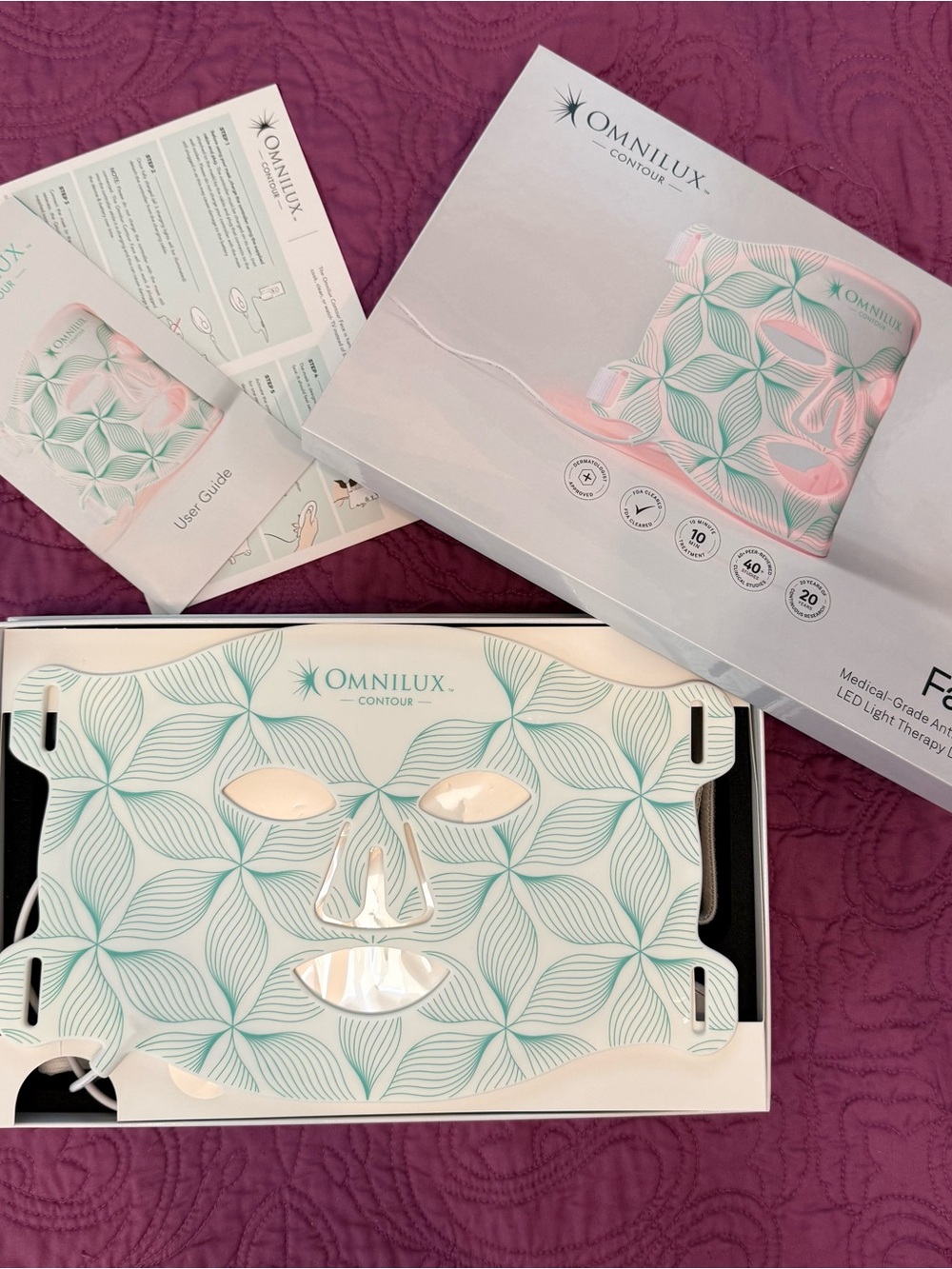 Omnilux Contour LED face mask